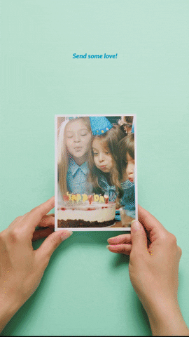 Stay Home Birthday Card GIF by MyPostcard