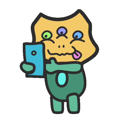 Space Planet Sticker by Kozmo