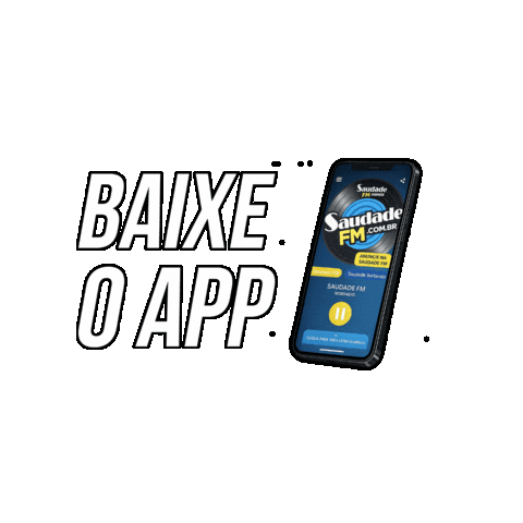 Radio Musica Sticker by Saudade FM