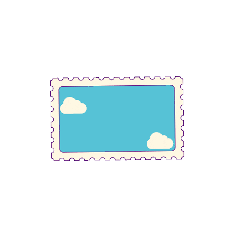 Traveling Cloud 9 Sticker by Arajet Airlines
