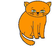 Happy Cat Sticker by Digitalgefluester