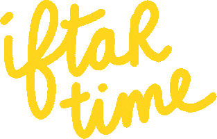 Ramadan Iftar Sticker