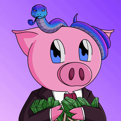 Money Eyes GIF by Piggyverse