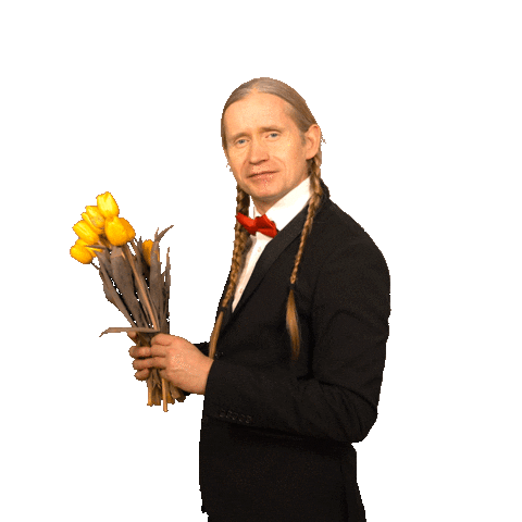 Flowers Braids Sticker