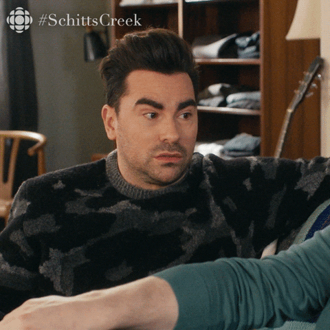 Just Saying Schitts Creek GIF by CBC - Find & Share on GIPHY