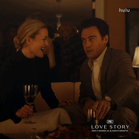 FX's Love Story: John F. Kennedy Jr. & Carolyn Bessette GIF