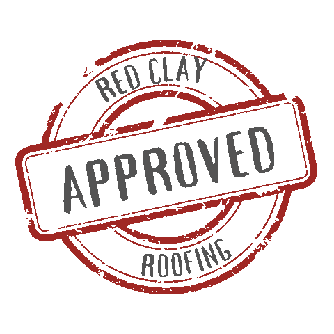 Red Clay Roofing Sticker