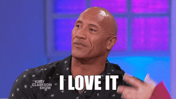 The Rock Love GIF by The Kelly Clarkson Show