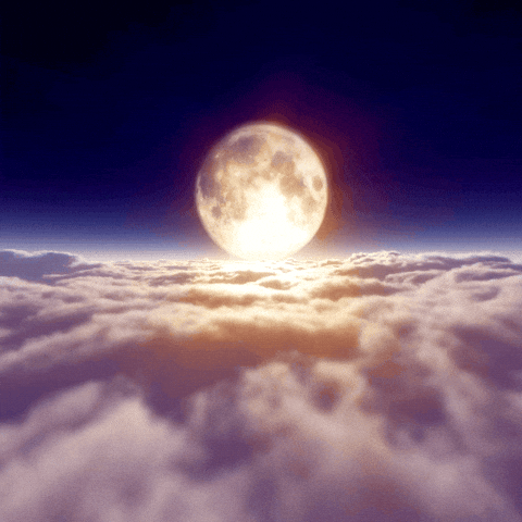 Outer Space Goodbye GIF