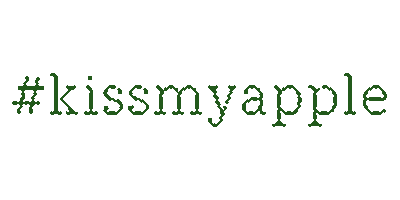 Apple Kiss Sticker by Öpfelchasper