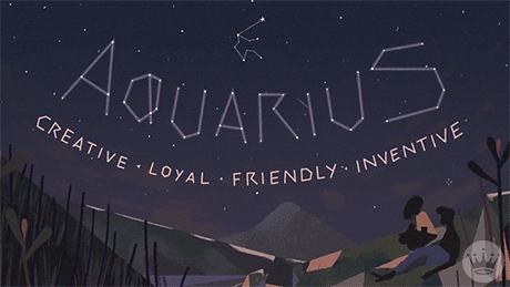 Aquarius Star Sign GIFs - Get the best GIF on GIPHY