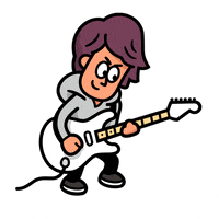 Guitar Player Rock GIF by Naeleck
