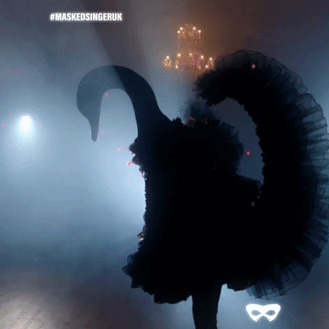 Masks Swan GIF by The Masked Singer UK