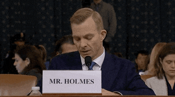 news impeachment impeachment inquiry opening statement david holmes GIF