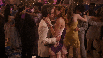 The Goldbergs Kiss GIF by ABC Network