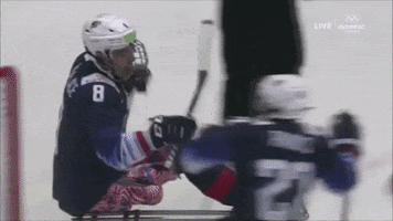 USAHockey hockey celly team usa fist bump GIF