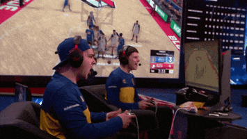 Golden State Warriors Clapping GIF by NBA 2K League