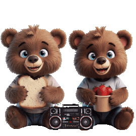 Teddy Bears Picnic Sticker