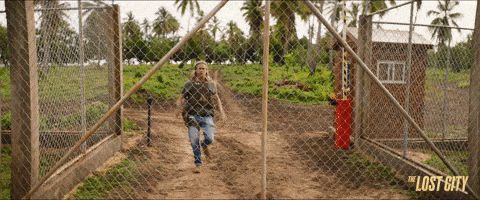 Brad Pitt Action GIF by The Lost City