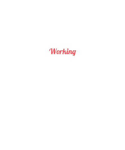 Working Sticker