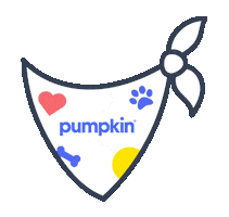 Dog Bandana Sticker by Pumpkin