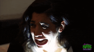 Scared Horror GIF by The Burbs Comedy