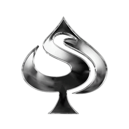 Spade Sticker by Sam McGrath