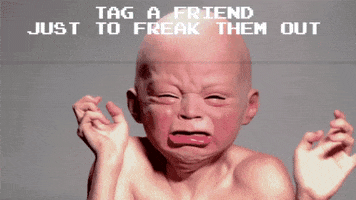 scary tag friend freak freaky GIF