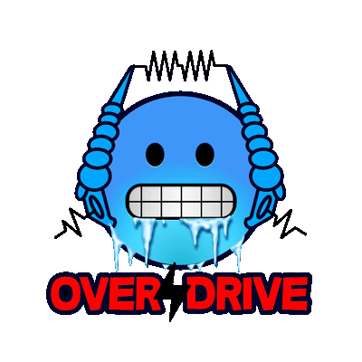 Overdrive Reunion Sticker by Overdrive Festival