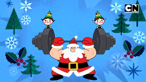 merry christmas clip art gym