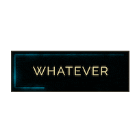 no way love Sticker by AM by Andre Martin