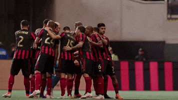 Team Hug GIF by Atlanta United