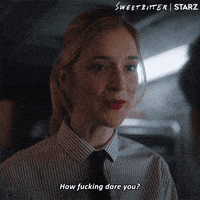 Angry Season 2 GIF by Sweetbitter STARZ