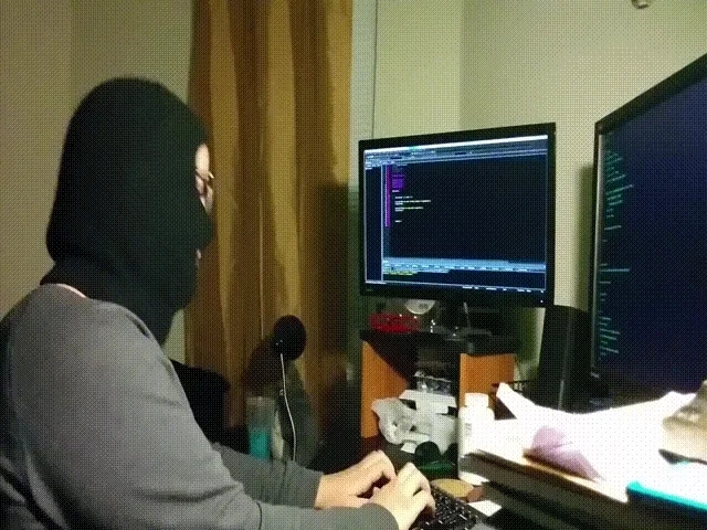 hacker GIF