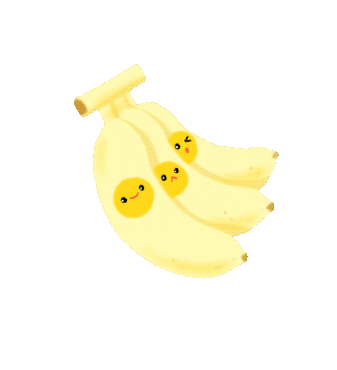 Happy Banana Sticker