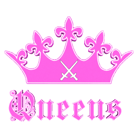 Women Queen Sticker by BEARDED VILLAINS