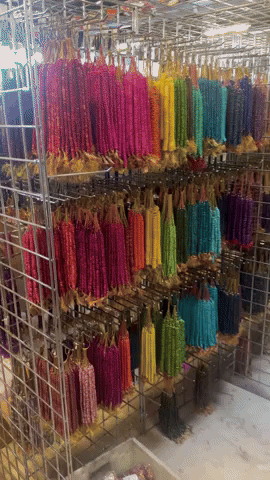 Rainbow Beads GIF by Woman Shops World