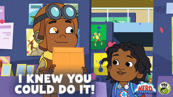 Proud Of You Hero GIF by PBS KIDS