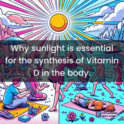 Vitamin D Sun GIF by ExplainingWhy.com