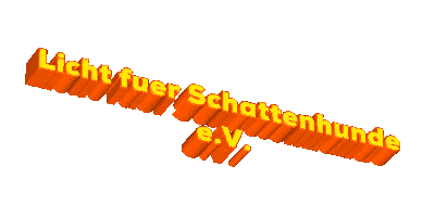 Licht für Schattenhunde Sticker