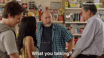 cbc what you talking GIF by Kim's Convenience