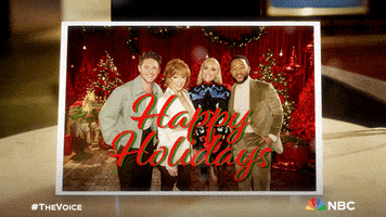 Nbc Happy Holidays GIF by The Voice