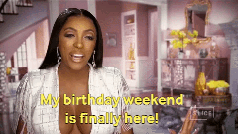 Birthday-weekend GIFs - Get the best GIF on GIPHY
