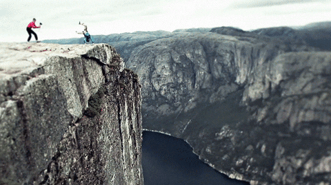 Featured image of post Someone Falling Off A Cliff Gif There is also the difference between a dream in which you fall accidentally from a cliff and another type of dream where you intentionally want to jump off the