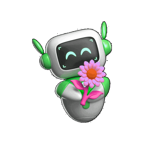 Ai Robot Sticker by KCWEN