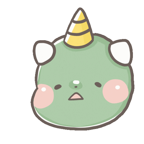 Tired Dragon Sticker