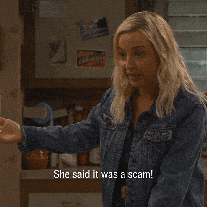 Mad Lecy Goranson GIF by ABC Network