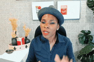 You Trippin Hold Up GIF by Luvvie Ajayi Jones