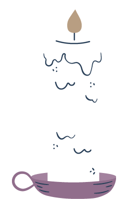 Candle Sticker