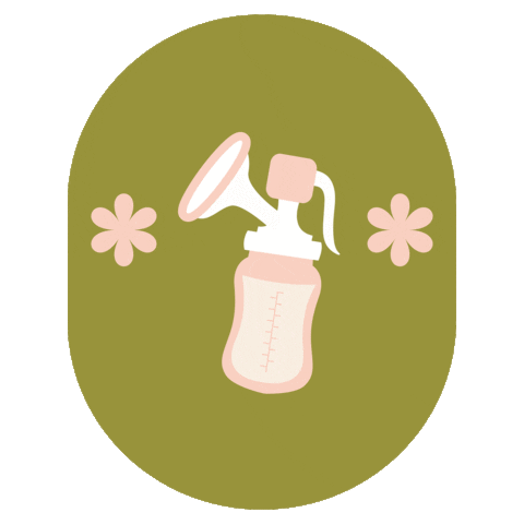 Breastpump Milk Maker Sticker by Karing for Postpartum